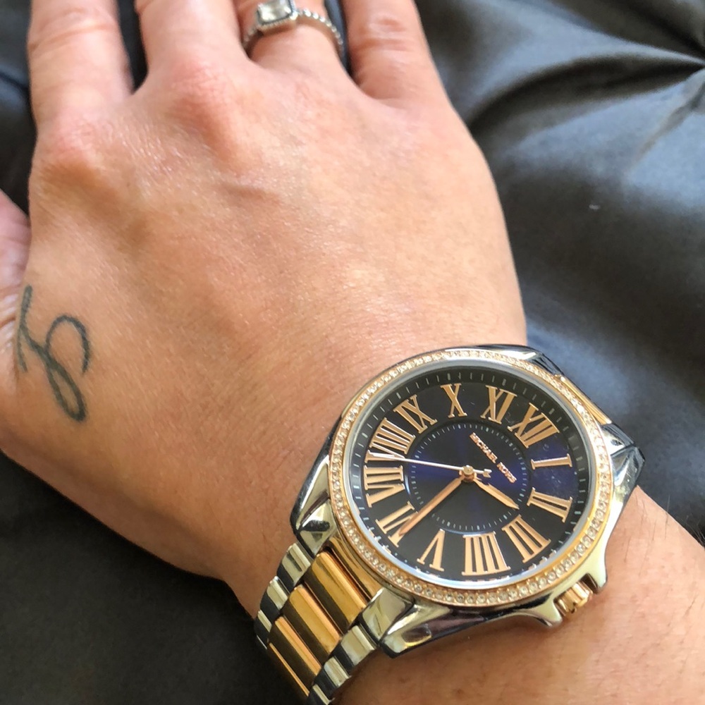 Michael Kors Gold and Silver Women's Watch